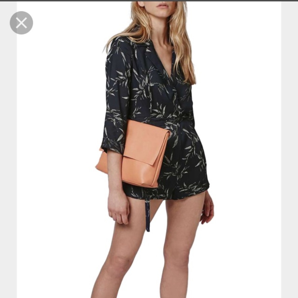 TopShop leaf romper